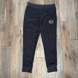 Champion Men's Black Joggers-tracksuits